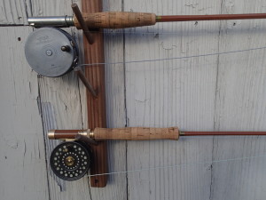A pair of Denver-made fly rods, a mid-1930s  Goodwin Granger Special 9050 and a  late 1940s 8' Phllipson Paramount.
